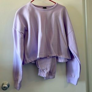 Lavender jogger set